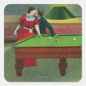 赤キス スクエアシール (正面)