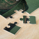 赤キツネのグリーンセントパトリックの日のスーツ ジグソーパズル (側面)