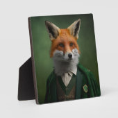 赤キツネのグリーンセントパトリックの日のスーツ フォトプラーク (正面)