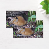 赤キツネの無作為の親切札 (デスク)