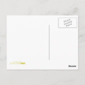 赤キツネはがき ポストカード (裏面)