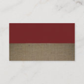 赤キツネラップベビーシャワーおむつラッフルチケット エンクロージャーカード (裏面)