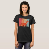 赤キツネヴィンテージ2 Tシャツ (正面フル)