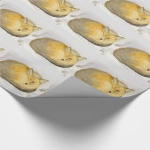 赤キツネ包装紙 ラッピングペーパー (角)