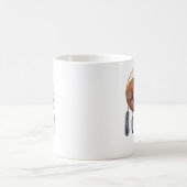 赤キツネ眠る夢のキャッチャー コーヒーマグカップ (中央)