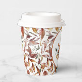 赤キツネ秋の紅葉 紙コップ (右)