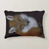 赤キツネ アクセントクッション (正面)