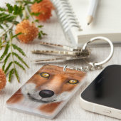 赤キツネ キーホルダー (正面右)