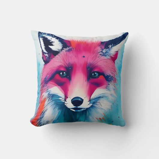 赤キツネ クッション (正面)