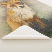 赤キツネ シェルパブランケット (3/4)