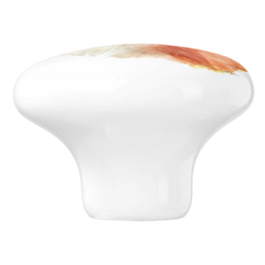 赤キツネ セラミックノブ (側面)