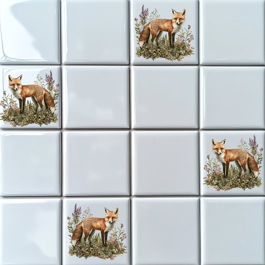 赤キツネ タイル