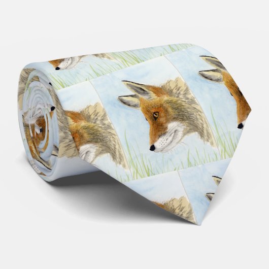 赤キツネ ネクタイ (ロール)