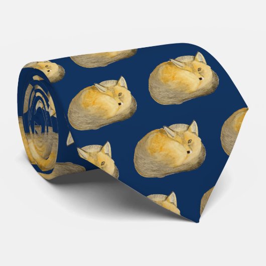 赤キツネ ネクタイ (ロール)