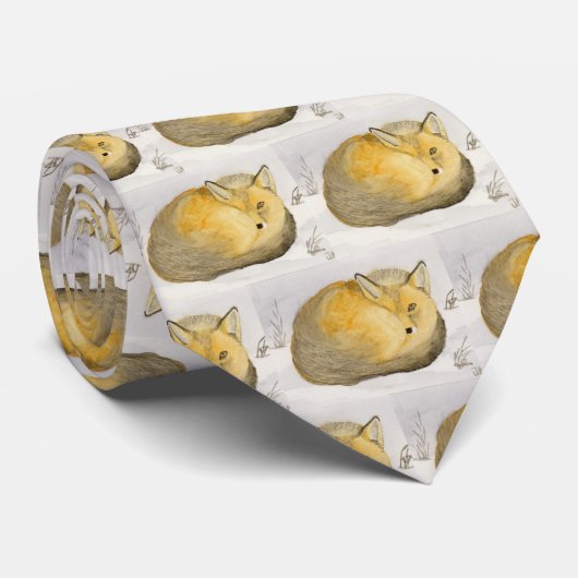 赤キツネ ネクタイ (ロール)