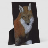 赤キツネ フォトプラーク (側面)