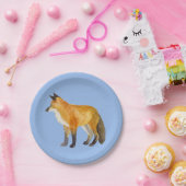 赤キツネ ペーパープレート (パーティー)