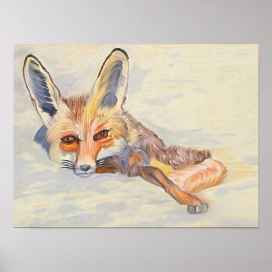 赤キツネ🦊 ポスター (正面)