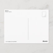 赤キツネ ポストカード (裏面)