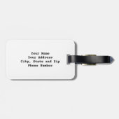 赤キツネ ラゲッジタグ (裏面横)