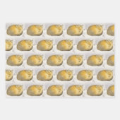 赤キツネ ラッピングペーパーシート (正面)