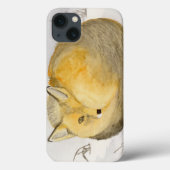 赤キツネ Case-Mate iPhoneケース (裏面)