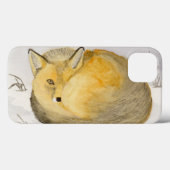 赤キツネ Case-Mate iPhoneケース (裏面 (横))