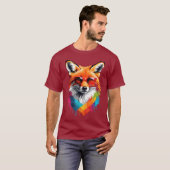 赤キツネ Tシャツ (正面フル)