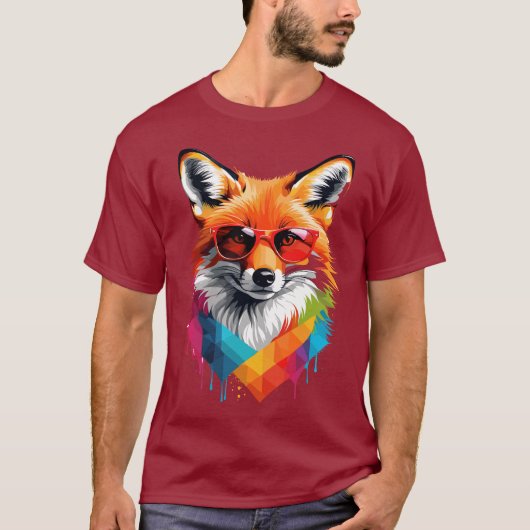 赤キツネ Tシャツ (正面)