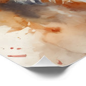 赤キツネno 1光沢ポスター ポスター (コーナー)