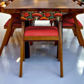 赤キノコ刺繍デコページ 薄葉紙