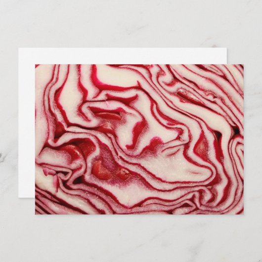 赤キャベツカード (正面/裏面)