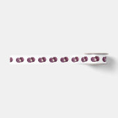 赤キャベツ漫画イラストレーション サテンリボン (正面)