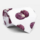 赤キャベツ漫画イラストレーション ネクタイ (ロール)