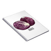 赤キャベツ漫画イラストレーション ノートブック (右側)