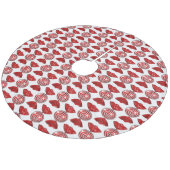 赤キャンディ4クリスマスツリースカート フリース ツリースカート (アングル)