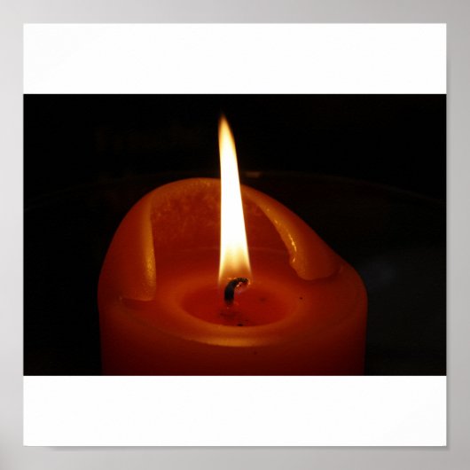 赤キャンドル ポスター (正面)