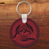 赤キーチェーン キーホルダー (正面)