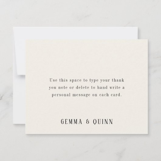 赤ギンガムクロウフィッシュ魚介類を沸騰ありがとう サンキューカード (裏面)