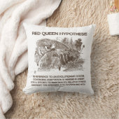赤クイーン仮説アリス赤クイーンワンダーランド クッション (ブランケット)
