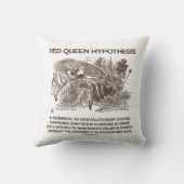 赤クイーン仮説アリス赤クイーンワンダーランド クッション (裏面)