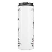 赤クイーン仮説ワンダーランドアリス赤クイーン タンブラー (裏面)