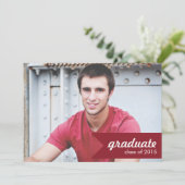 赤クラシック卒業のお知らせ – 招待状 (スタンド正面)