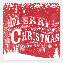 赤クラシック白メリークリスマス