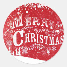 赤クラシック白メリークリスマス