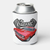 赤クラシック色 缶クーラー (缶裏面)