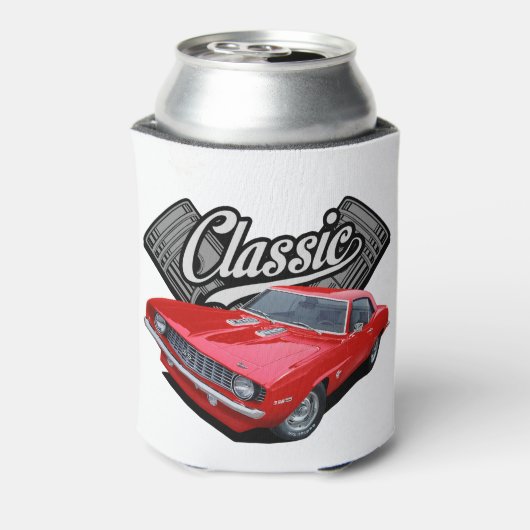 赤クラシック色 缶クーラー (缶裏面)