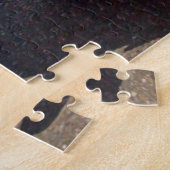 赤クラシックMGBロードスターのスポーツカー。 ジグソーパズル (側面)