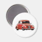 赤クーペ改造 マグネット (正面/裏面)