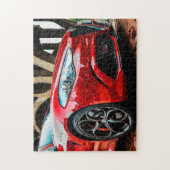 赤クール車 ジグソーパズル (縦)